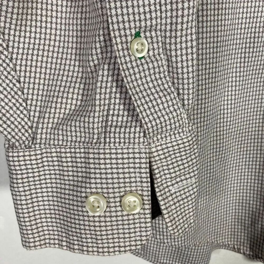 TOMMY HILFIGER Button Down Dress Shirt • (Men's Size 16 / 34-35) • EUC - Picture 4 of 6
